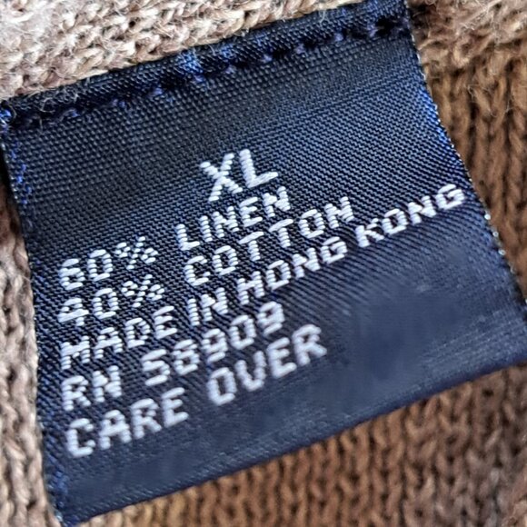 ST. DURAND Men's Beige Sleeveless Sweater Size: XL Pre-Owned (Like New) - Picture 4 of 5